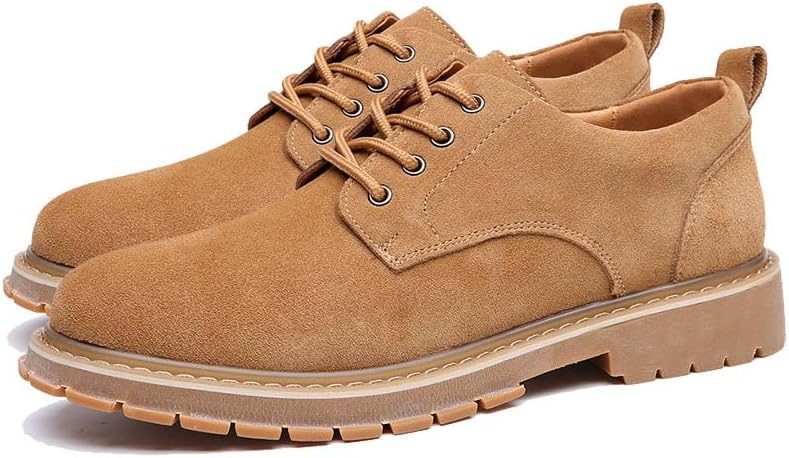 Мужские замшевые оксфорды на шнуровке, ручная прошивка, удобные, противоскользящие туфли, модные, с круглым носком, повседневные деловые туфли Odipon, коричневый
Мужские замшевые оксфорды на шнуровке, ручная прошивка, удобные, противоскользящие туфли, модные, с круглым носком, повседневные деловые туфли Odipon, коричневый
