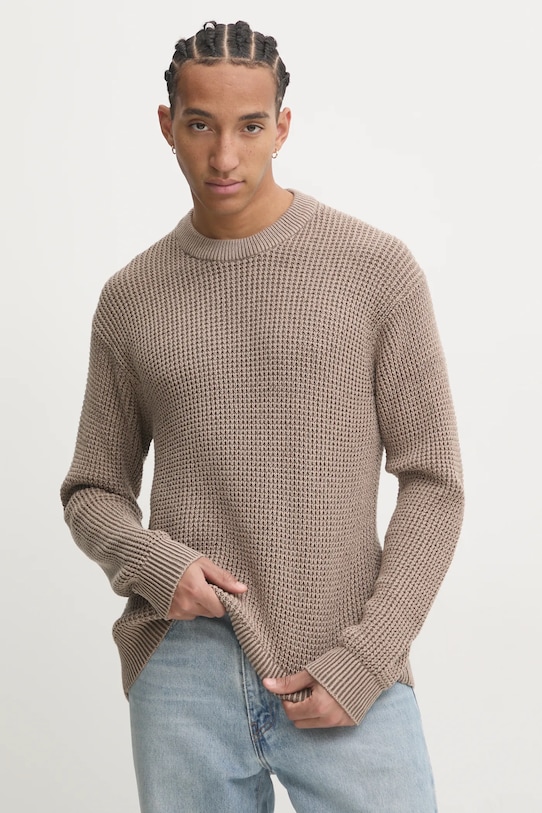 Хлопковый свитер Abercrombie & Fitch, бежевый
Хлопковый свитер Abercrombie & Fitch, бежевый