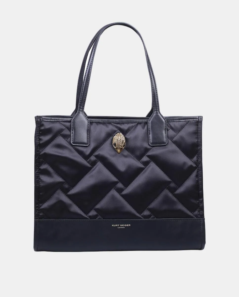 Нейлоновая утепленная сумка-шоппер черного цвета с молнией Kurt Geiger, черный
Нейлоновая утепленная сумка-шоппер черного цвета с молнией Kurt Geiger, черный