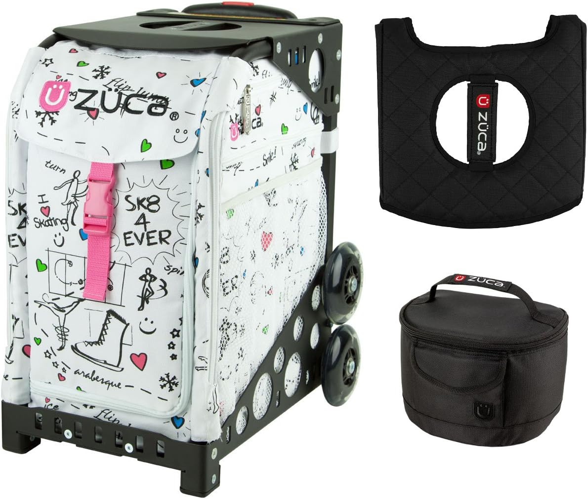 Спортивная сумка Zuca - SK8 с подарочным ланч-боксом и чехлом на сиденье (черная рамка), Черный, Спортивная сумка Zuca - SK8 с подарочным ланч-боксом и чехлом на сиденье (черная рамка)
Спортивная сумка Zuca - SK8 с подарочным ланч-боксом и чехлом на сиденье (черная рамка), Черный, Спортивная сумка Zuca - SK8 с подарочным ланч-боксом и чехлом на сиденье (черная рамка)