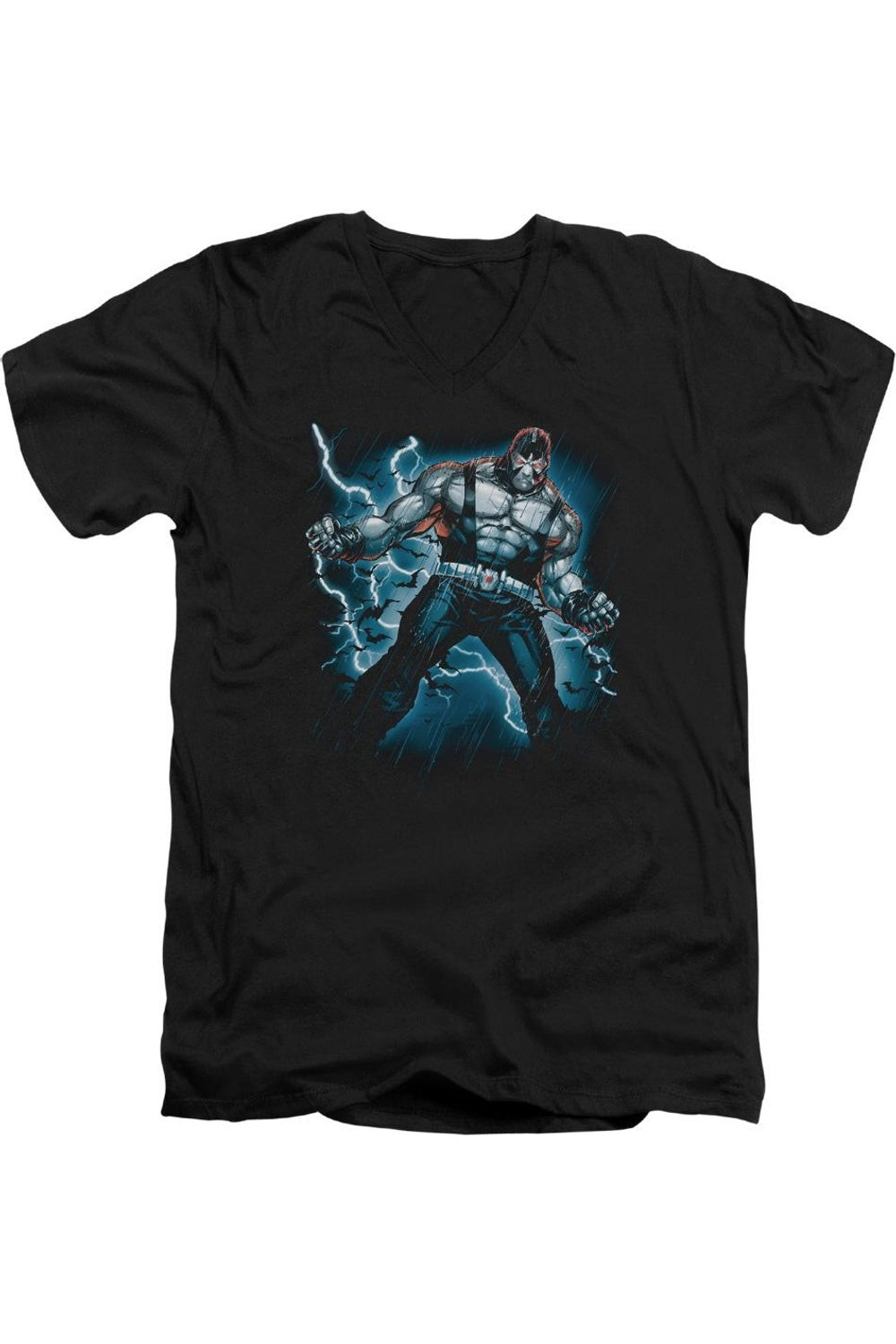 Футболка с коротким рукавом и V-образным вырезом для взрослых Batman Stormy Bane Gildan, черный
Футболка с коротким рукавом и V-образным вырезом для взрослых Batman Stormy Bane Gildan, черный