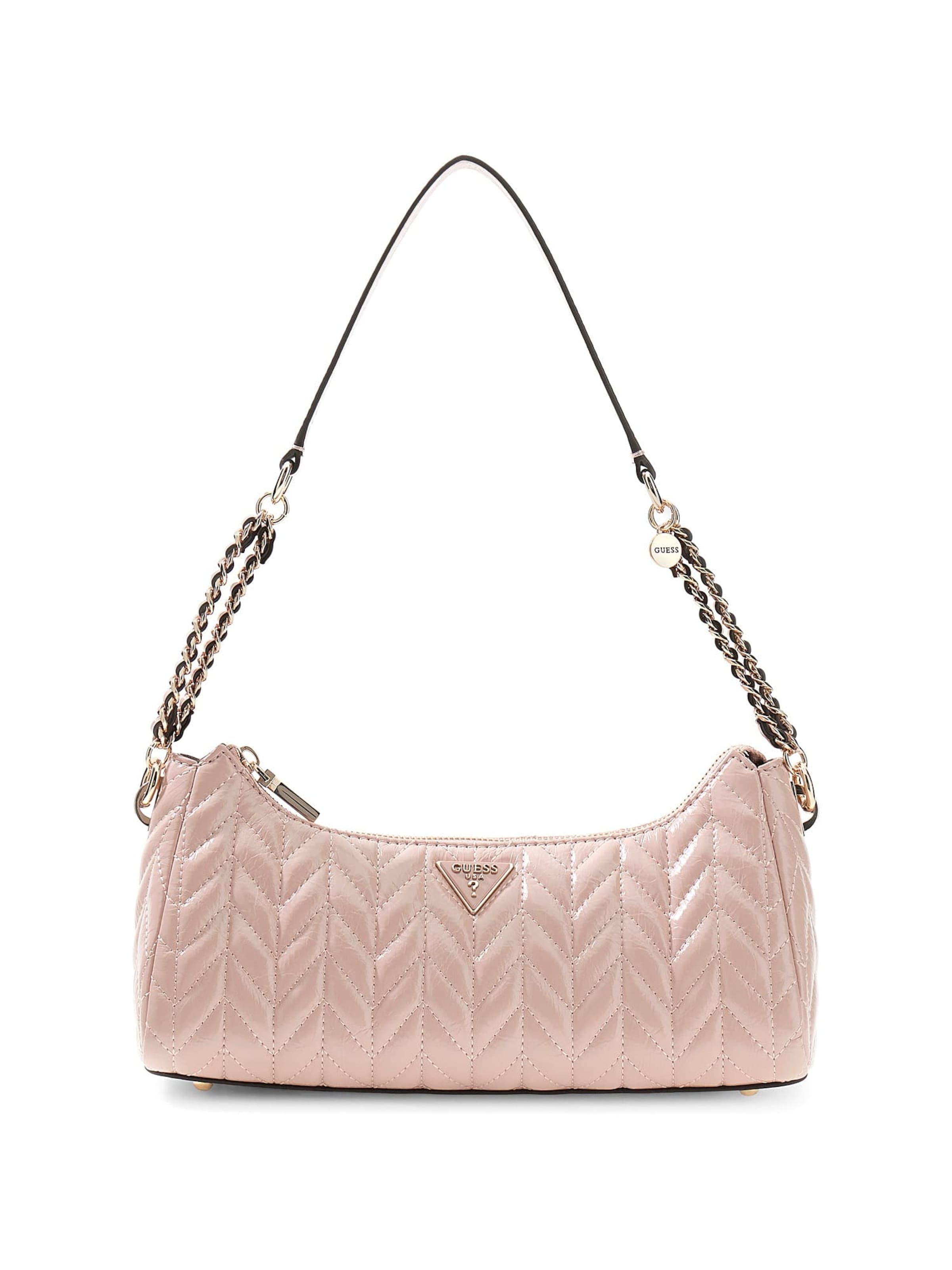GUESS Плечевая сумка 'Cheryl' в приглушенном розовом цвете
GUESS Плечевая сумка 'Cheryl' в приглушенном розовом цвете