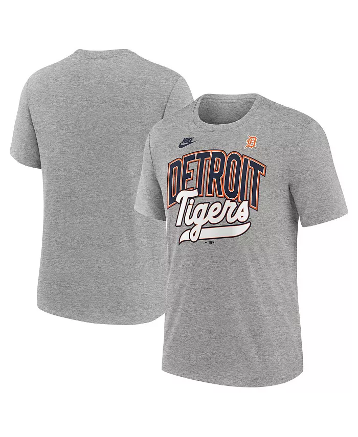 Мужская футболка Detroit Tigers Cooperstown Collection Retro Tri-Blend цвета хизер-серый Nike
Мужская футболка Detroit Tigers Cooperstown Collection Retro Tri-Blend цвета хизер-серый Nike