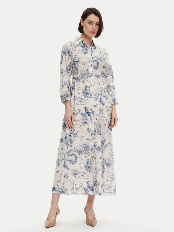 Платье-Рубашка стандартный крой FJ25SD3004W621N4 Fracomina, синий
Платье-Рубашка стандартный крой FJ25SD3004W621N4 Fracomina, синий