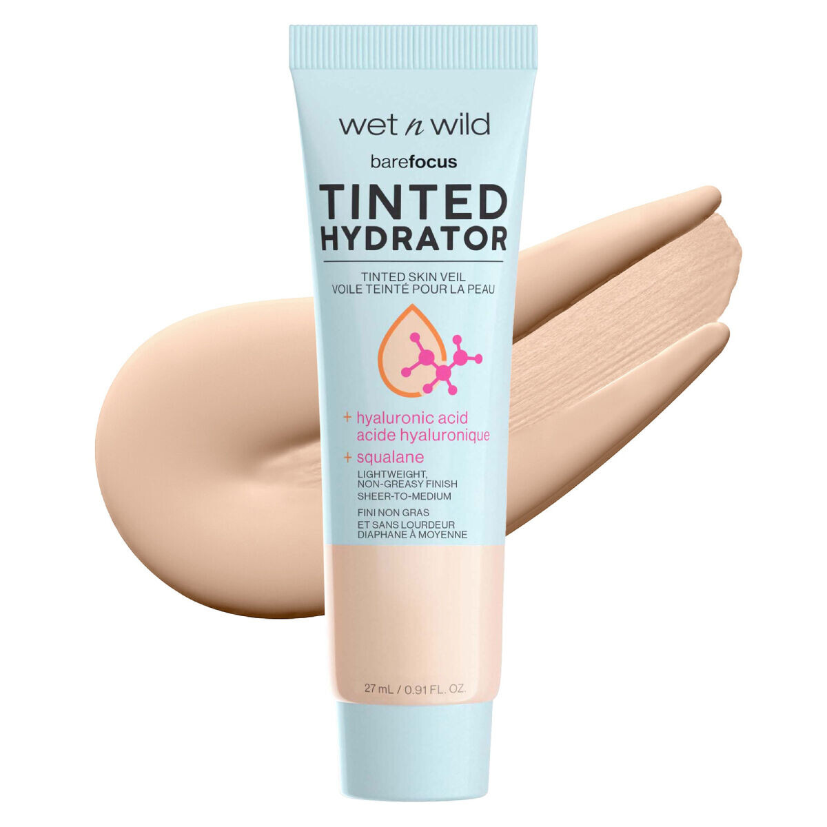 Тональный крем для лица легкой средней плотности Wet N Wild Tinted Hydrator, 27 мл
Тональный крем для лица легкой средней плотности Wet N Wild Tinted Hydrator, 27 мл