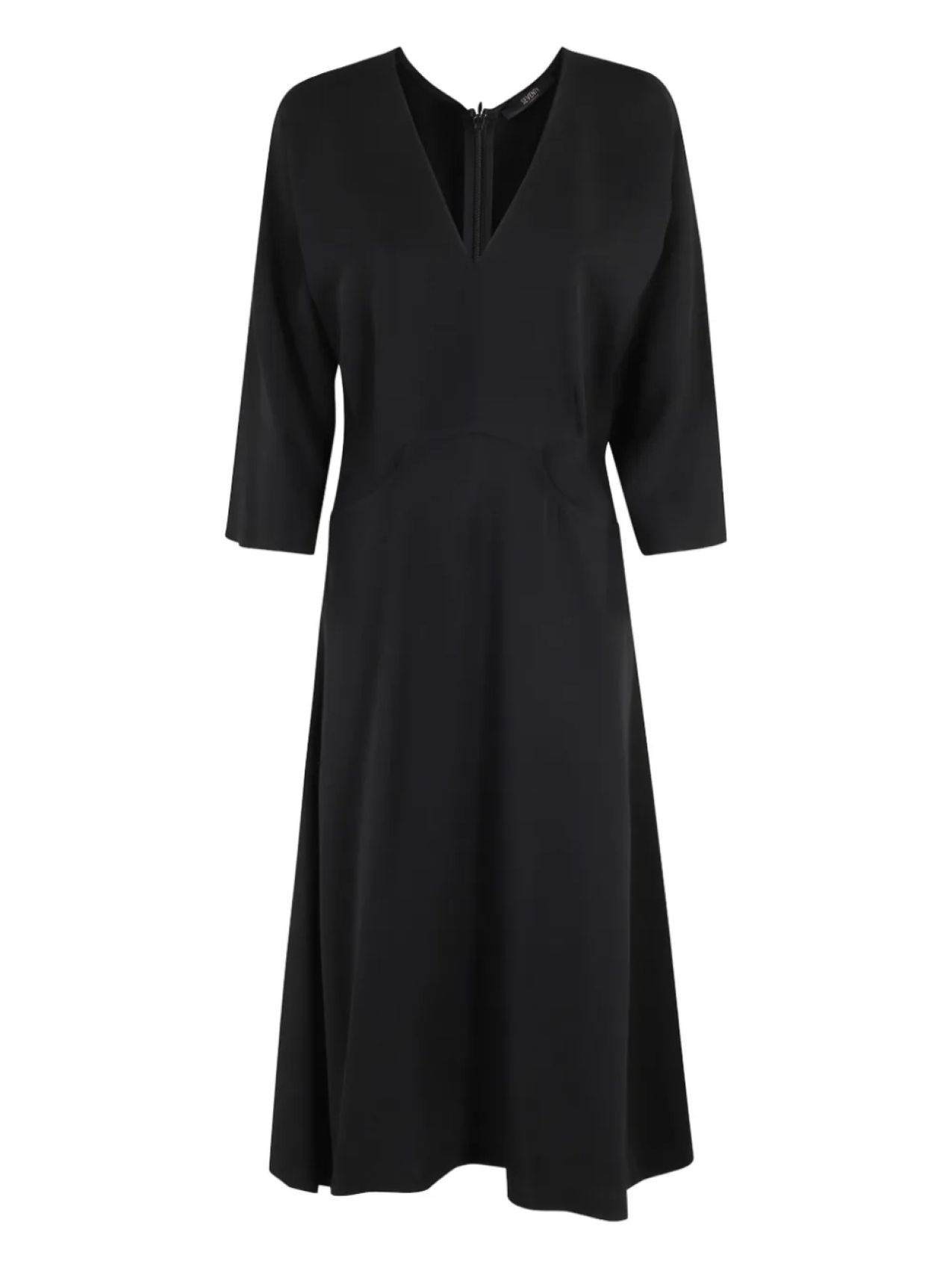 Платье миди из ткани кади Seventy, черный
Платье миди из ткани кади Seventy, черный