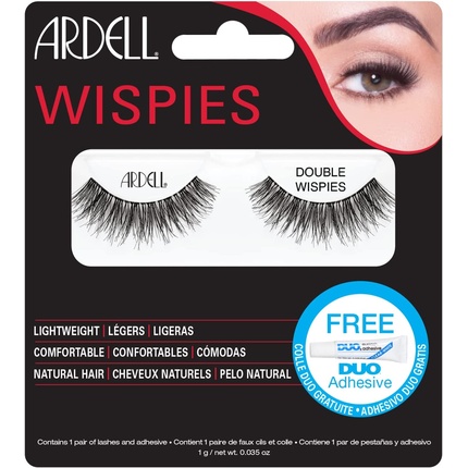 Накладные ресницы Double Wispies с клеем DUO Ardell
Накладные ресницы Double Wispies с клеем DUO Ardell