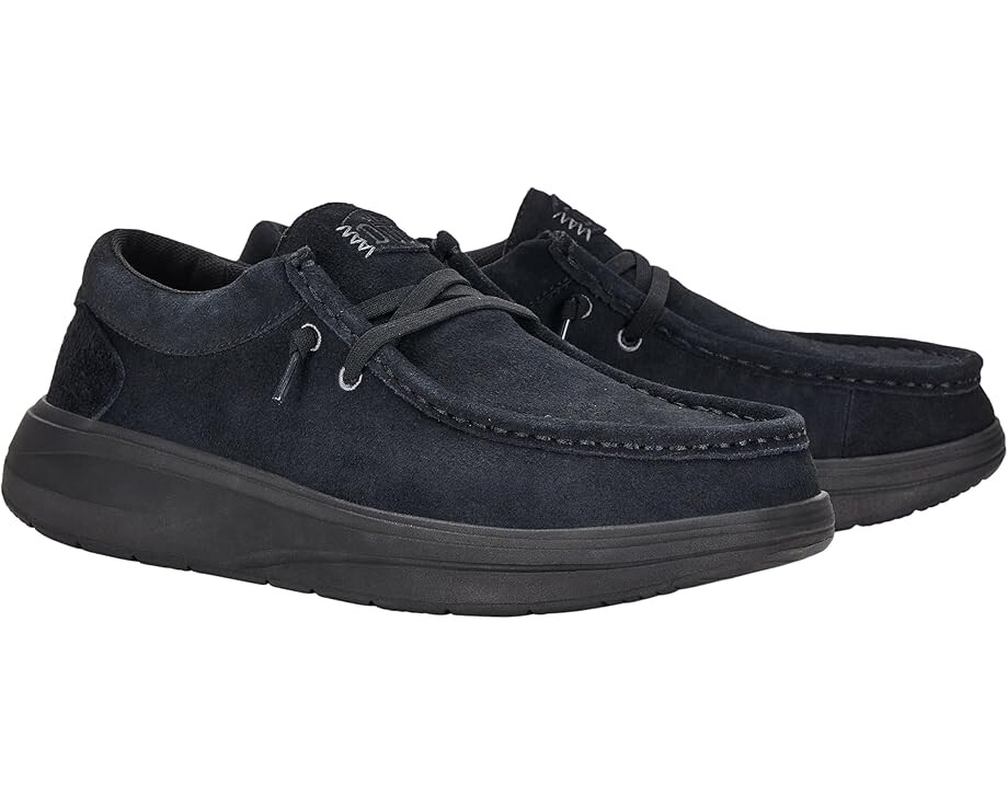 Кроссовки Hey Dude Wally COMF Suede, черный
Кроссовки Hey Dude Wally COMF Suede, черный