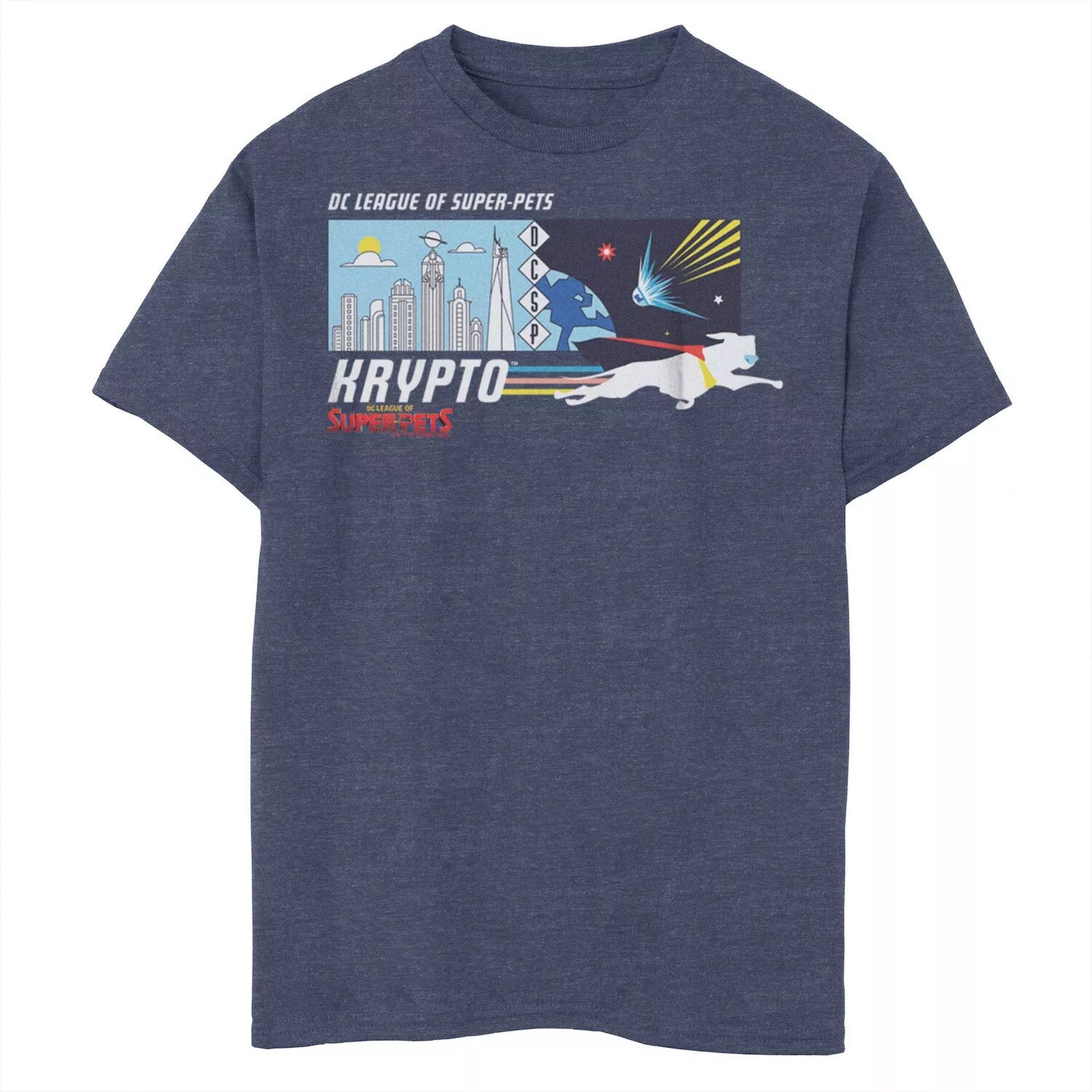 Футболка с графической панелью DC Super Pets Krypto для мальчиков 8–20 лет DC Comics
Футболка с графической панелью DC Super Pets Krypto для мальчиков 8–20 лет DC Comics