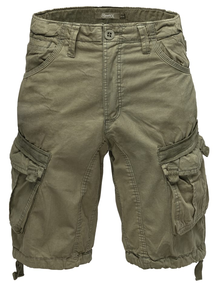 Тканевые шорты REPUBLIX, оливковый
Тканевые шорты REPUBLIX, оливковый
