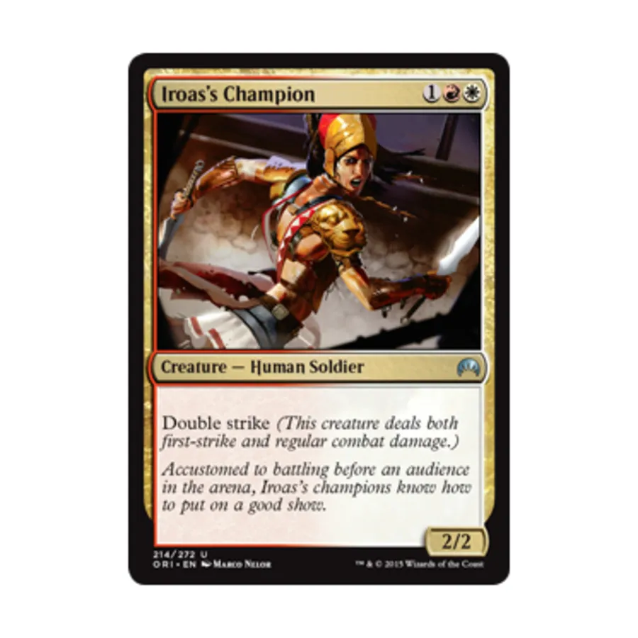 CCG Чемпион Ироаса (U), MTG - Magic Origins
CCG Чемпион Ироаса (U), MTG - Magic Origins