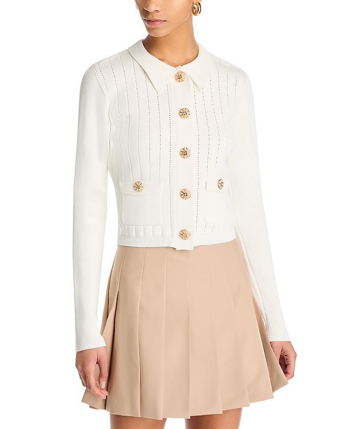 Кардиган с воротником Patty Cara Cara, белый 
Кардиган с воротником Patty Cara Cara, белый