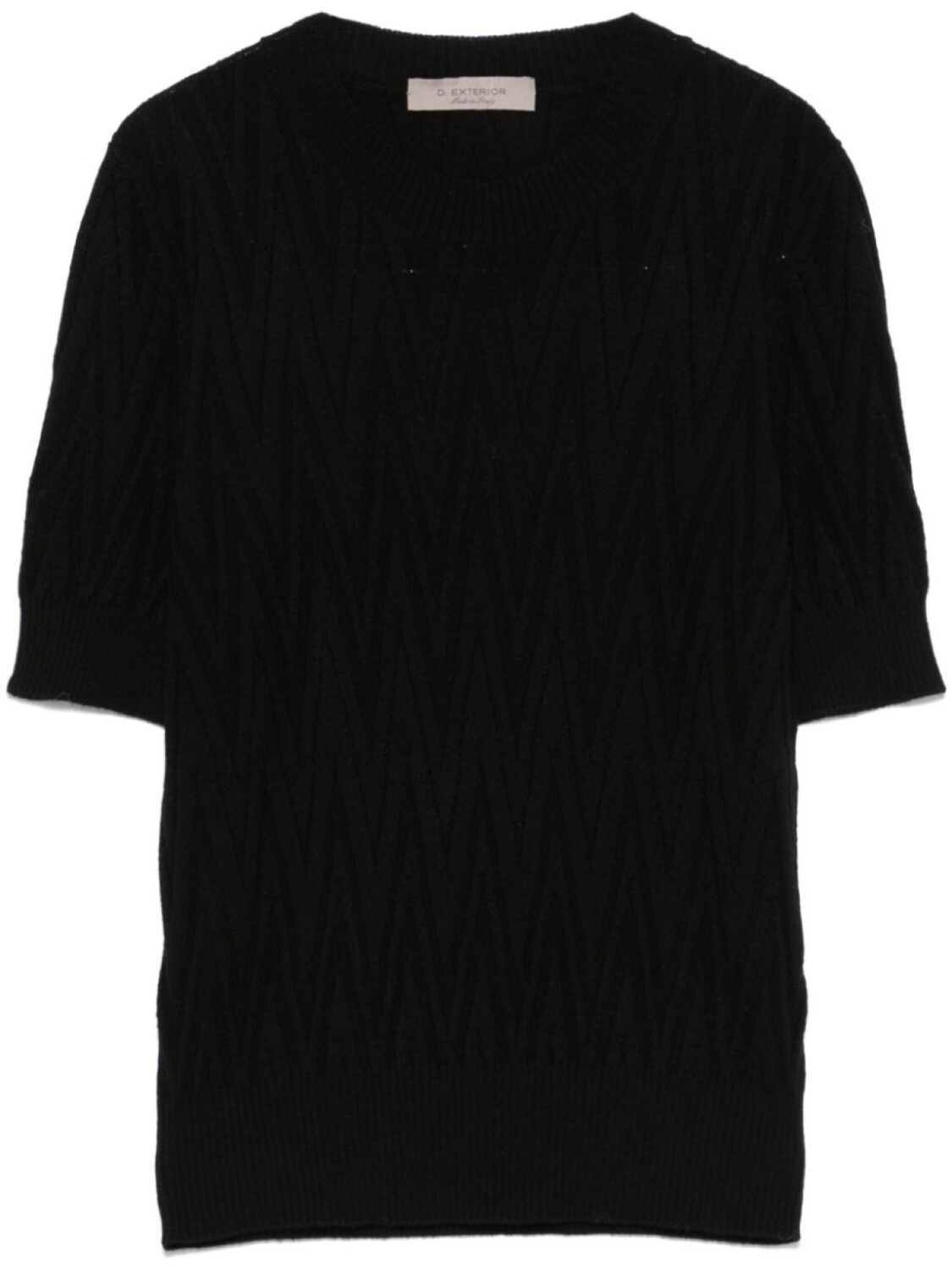 Свитер с узором шеврон D.Exterior, черный
Свитер с узором шеврон D.Exterior, черный