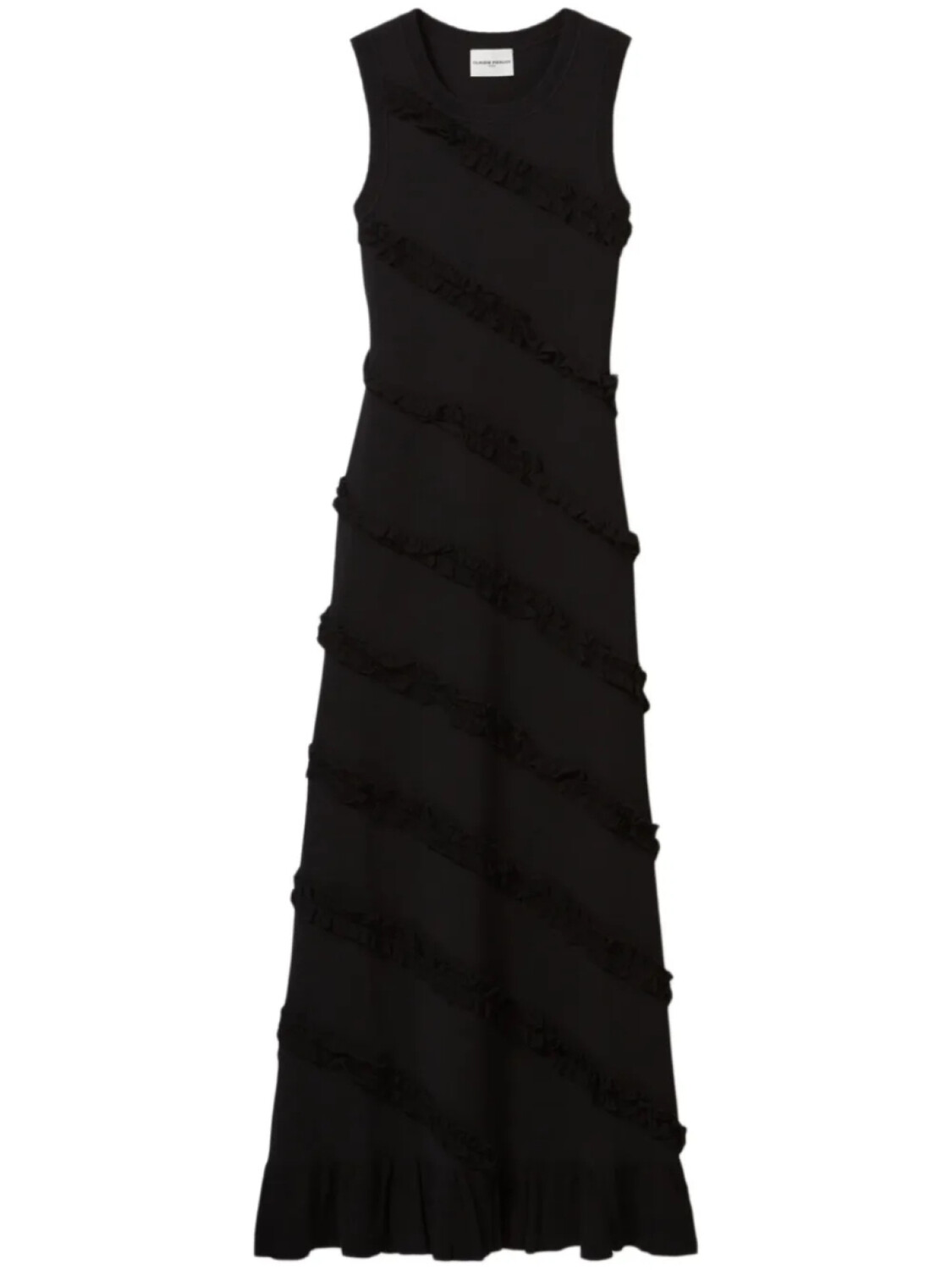 Claudie Pierlot платье макси с оборками, черный
Claudie Pierlot платье макси с оборками, черный