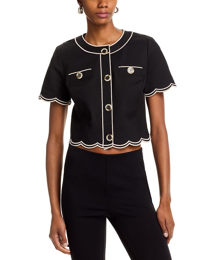 Короткий топ Sandra Ramy Brook, черный
Короткий топ Sandra Ramy Brook, черный