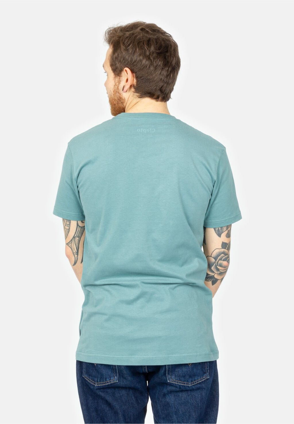 Базовая футболка Cleptomanicx, бирюзовый
Базовая футболка Cleptomanicx, бирюзовый