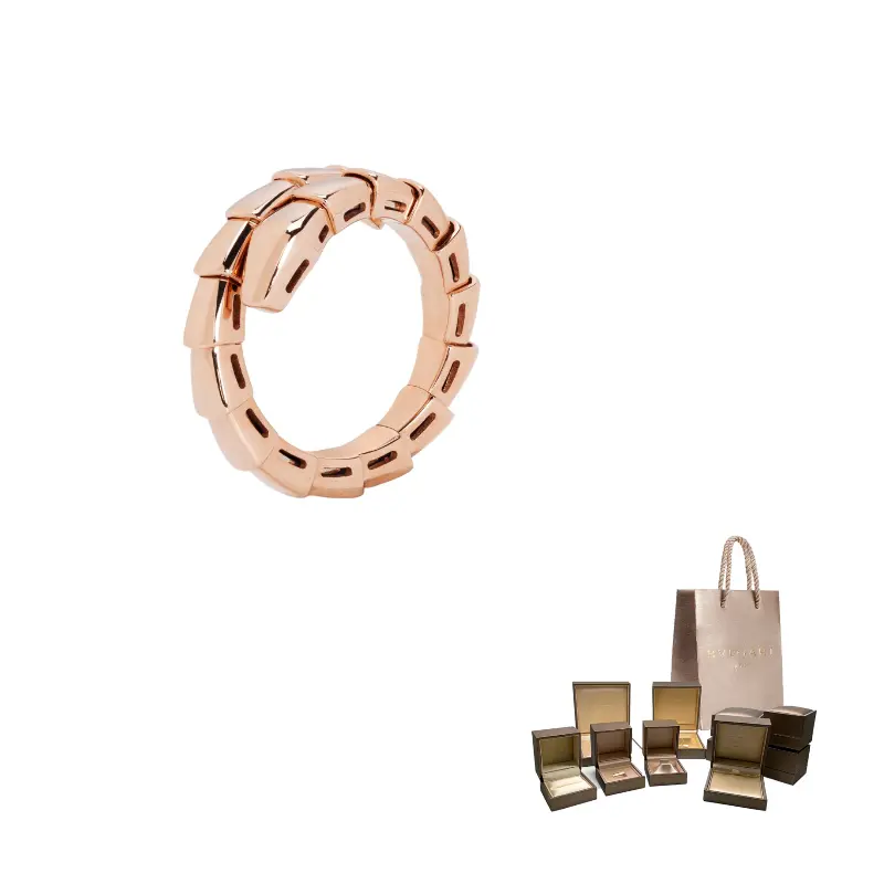 Bvlgari Кольца SERPENTI VIPER из розового золота 18 карат, унисекс, розовое золото
Bvlgari Кольца SERPENTI VIPER из розового золота 18 карат, унисекс, розовое золото