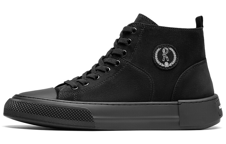 Кеды мужские, обувь для скейтбординга высокая черный Roberta Di Camerino
Кеды мужские, обувь для скейтбординга высокая черный Roberta Di Camerino