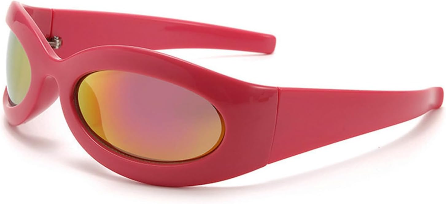 Солнцезащитные очки Helena с обтекаемой формой, модные футуристические солнцезащитные очки большого овального размера для мужчин и женщин, стиль Y2K, модные очки S68, C4
Солнцезащитные очки Helena с обтекаемой формой, модные футуристические солнцезащитные очки большого овального размера для мужчин и женщин, стиль Y2K, модные очки S68, C4