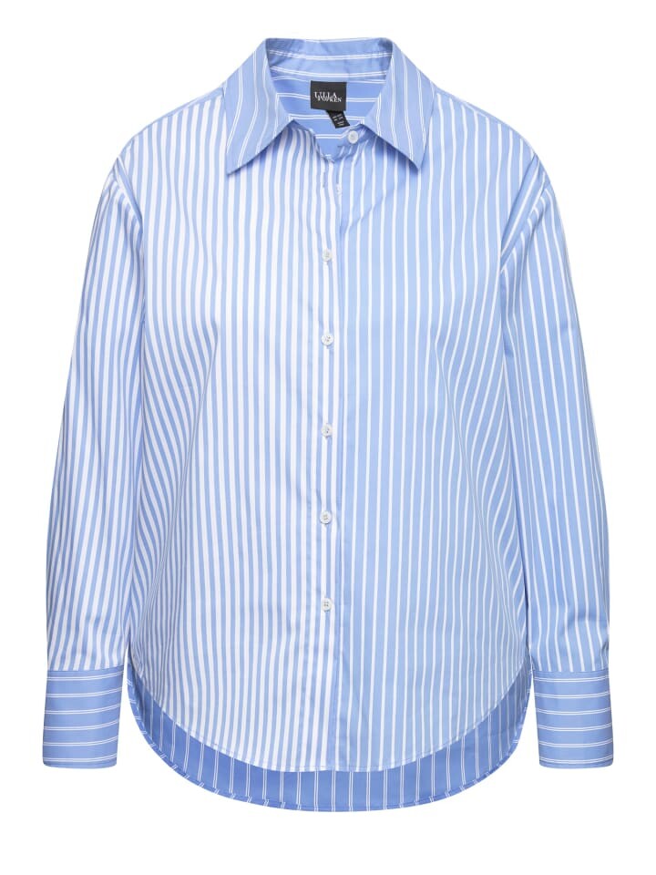 Блуза Ulla Popken, голубой
Блуза Ulla Popken, голубой