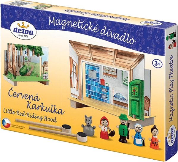 Детоа, Театр на деревянных магнитах «Красная Шапочка» Detoa
Детоа, Театр на деревянных магнитах «Красная Шапочка» Detoa