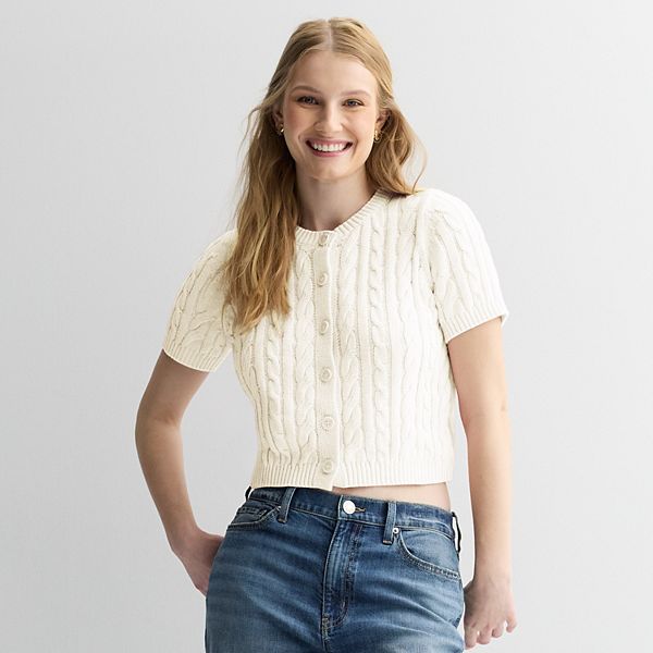 Джемпер на пуговицах с коротким рукавом для подростков Pink Rose, Ivory
Джемпер на пуговицах с коротким рукавом для подростков Pink Rose, Ivory