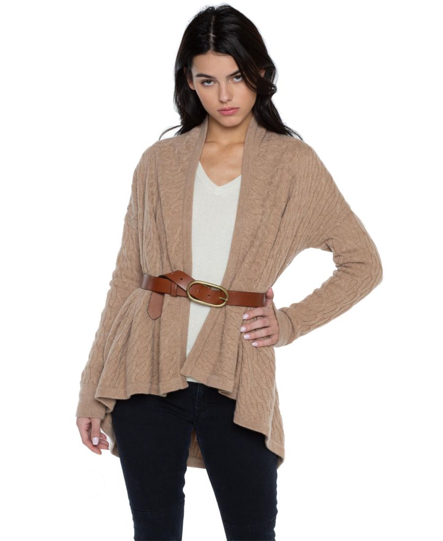 Женский кардиган из 100% чистого кашемира, четырехслойная вязка косами, с драпировкой спереди JENNIE LIU, Camel
Женский кардиган из 100% чистого кашемира, четырехслойная вязка косами, с драпировкой спереди JENNIE LIU, Camel