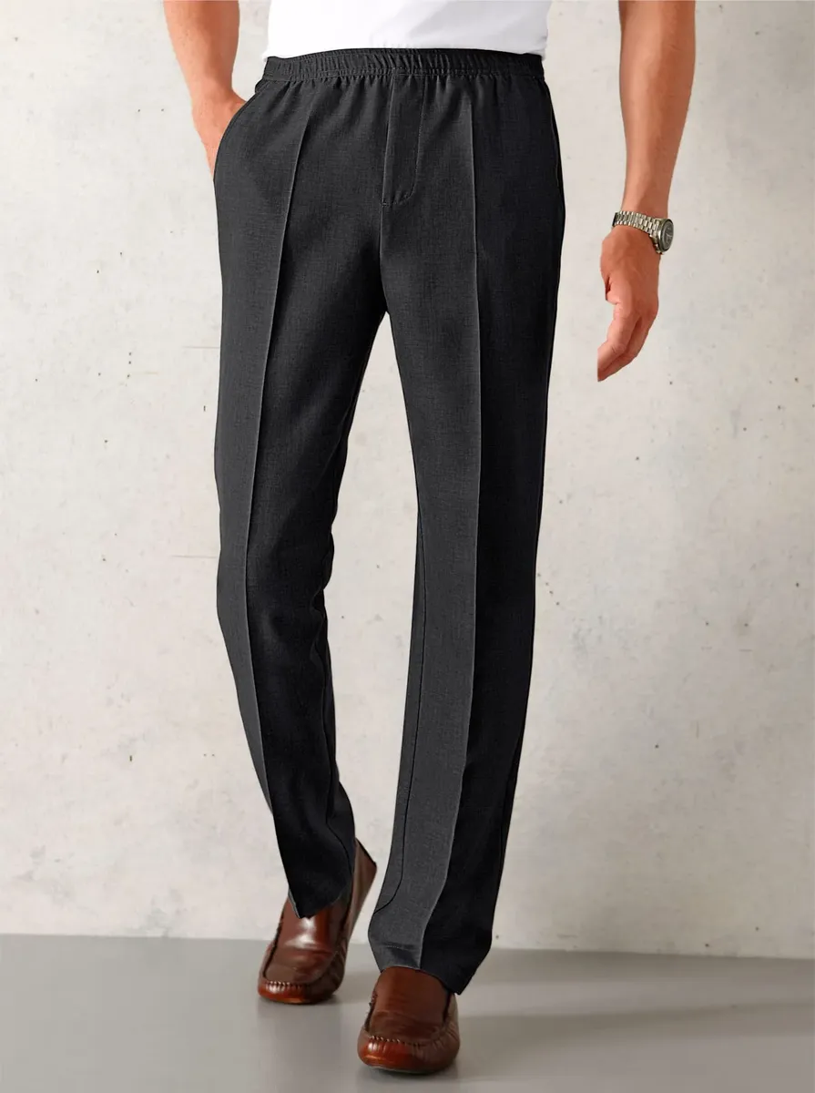 Классические брюки без застежки Classic, черный
Классические брюки без застежки Classic, черный