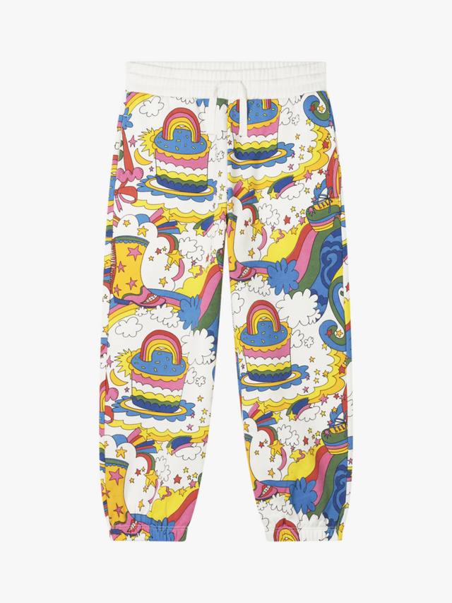 Детские хлопковые джоггеры в психоделическом стиле Stella McCartney Kids
Детские хлопковые джоггеры в психоделическом стиле Stella McCartney Kids
