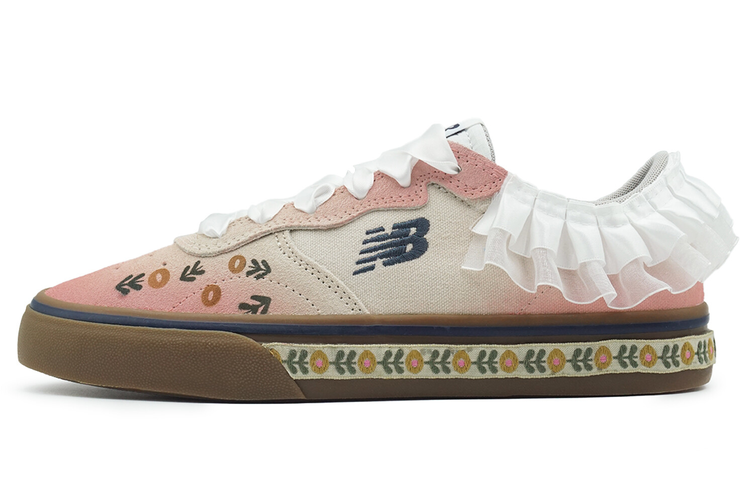 Кроссовки New Balance NB 232 Skateboarding Shoes Unisex Low-top Pink/white/brown, белый
Кроссовки New Balance NB 232 Skateboarding Shoes Unisex Low-top Pink/white/brown, белый