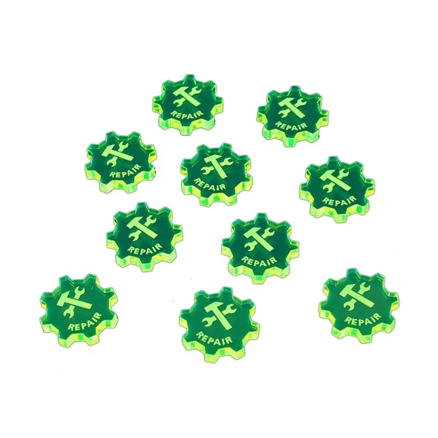 Жетоны командования — ремонт, зеленые, Star Wars - Armada Gaming Accessories (Litko Aerosystems)
Жетоны командования — ремонт, зеленые, Star Wars - Armada Gaming Accessories (Litko Aerosystems)