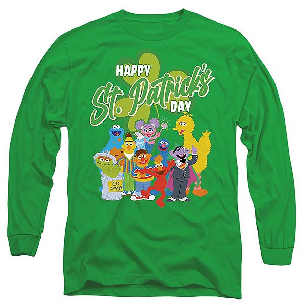 Футболка с длинным рукавом для взрослых Sesame Street St Patrick's Day Big Bird Elmo Cookie Monster Licensed Character
Футболка с длинным рукавом для взрослых Sesame Street St Patrick's Day Big Bird Elmo Cookie Monster Licensed Character