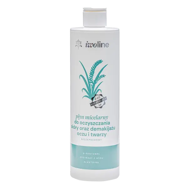 Мицеллярная жидкость для очищения и снятия макияжа с глаз и лица, 400 мл Iwoline
Мицеллярная жидкость для очищения и снятия макияжа с глаз и лица, 400 мл Iwoline