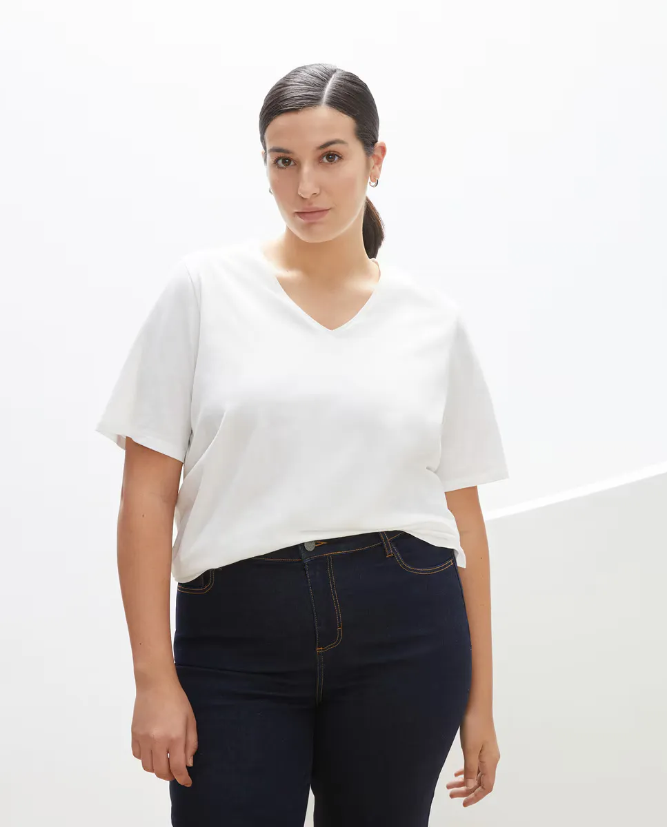 Женская однотонная футболка с короткими рукавами Couchel, цвет Blanco roto, Белый, Женская однотонная футболка с короткими рукавами Couchel, цвет Blanco roto
Женская однотонная футболка с короткими рукавами Couchel, цвет Blanco roto, Белый, Женская однотонная футболка с короткими рукавами Couchel, цвет Blanco roto