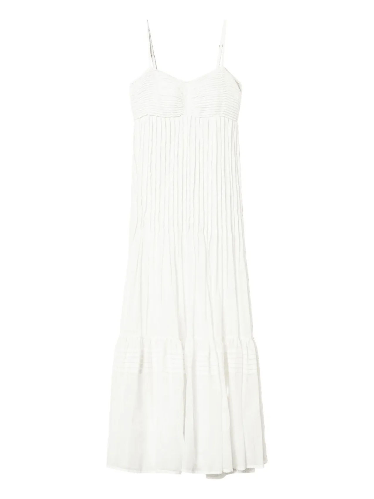 Платье макси с плиссировкой TWINSET, белый
Платье макси с плиссировкой TWINSET, белый