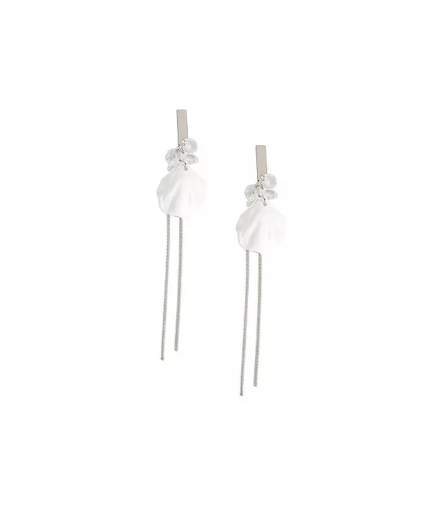 Серьги-Подвески в виде лепестков Sohi, white
Серьги-Подвески в виде лепестков Sohi, white