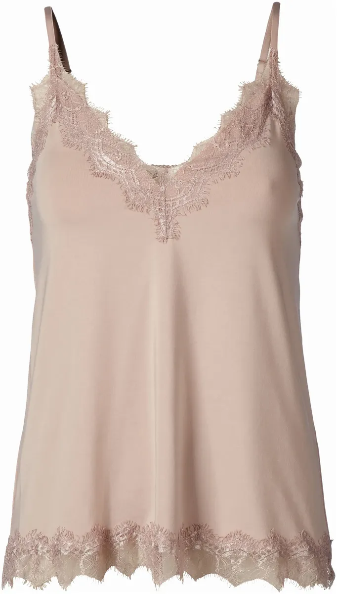 Майка Rosemunde "Billie Strap Top" с красивой винтажной кружевной отделкой по вырезу и подоле, цвет Vintage Powder
Майка Rosemunde "Billie Strap Top" с красивой винтажной кружевной отделкой по вырезу и подоле, цвет Vintage Powder
