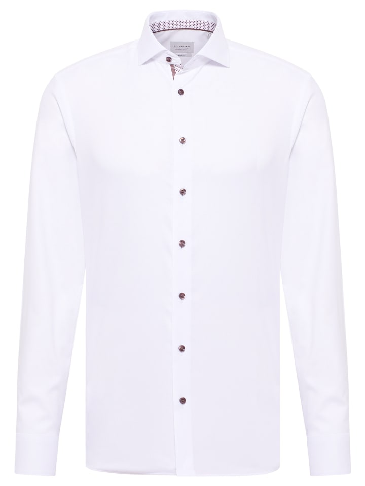 Рубашка Slim Fit белого цвета Eterna
Рубашка Slim Fit белого цвета Eterna