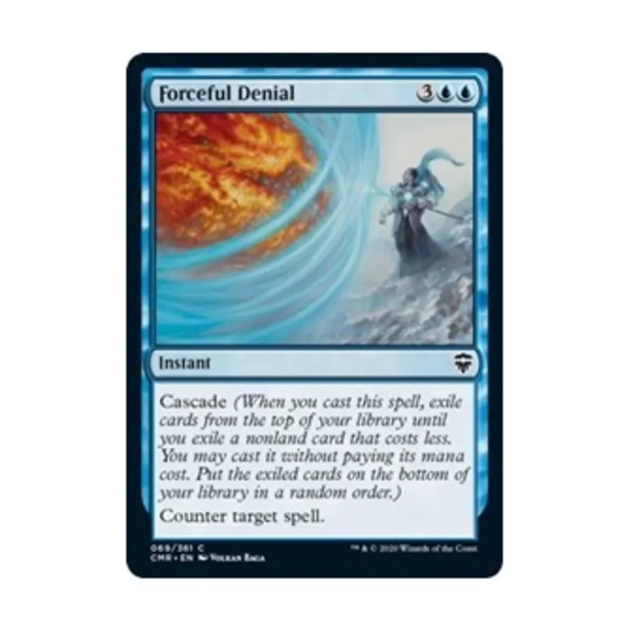 CCG Насильственное отрицание (С), MTG - Commander Legends
CCG Насильственное отрицание (С), MTG - Commander Legends