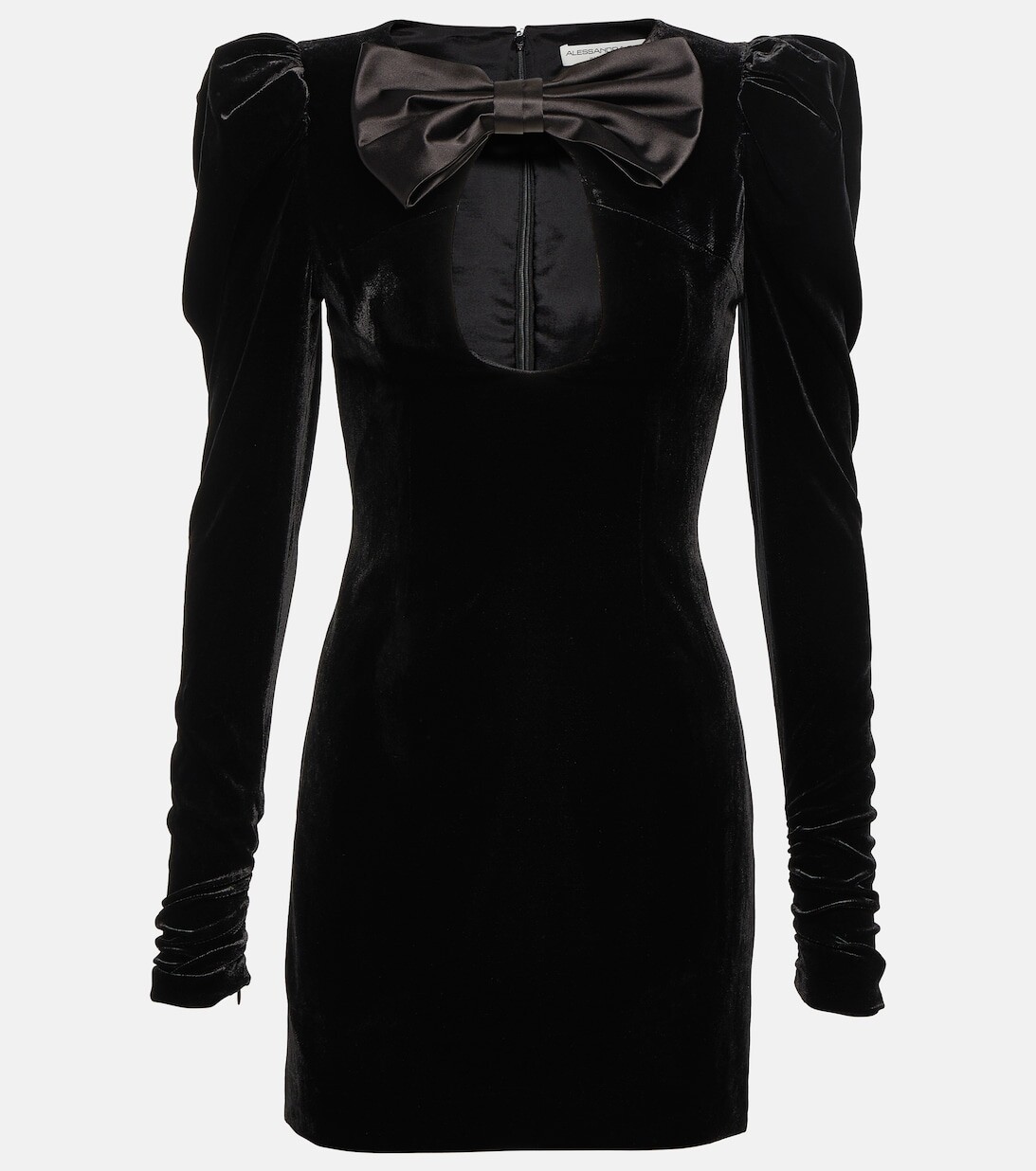 Бархатное мини-платье с вырезами ALESSANDRA RICH, черный
Бархатное мини-платье с вырезами ALESSANDRA RICH, черный