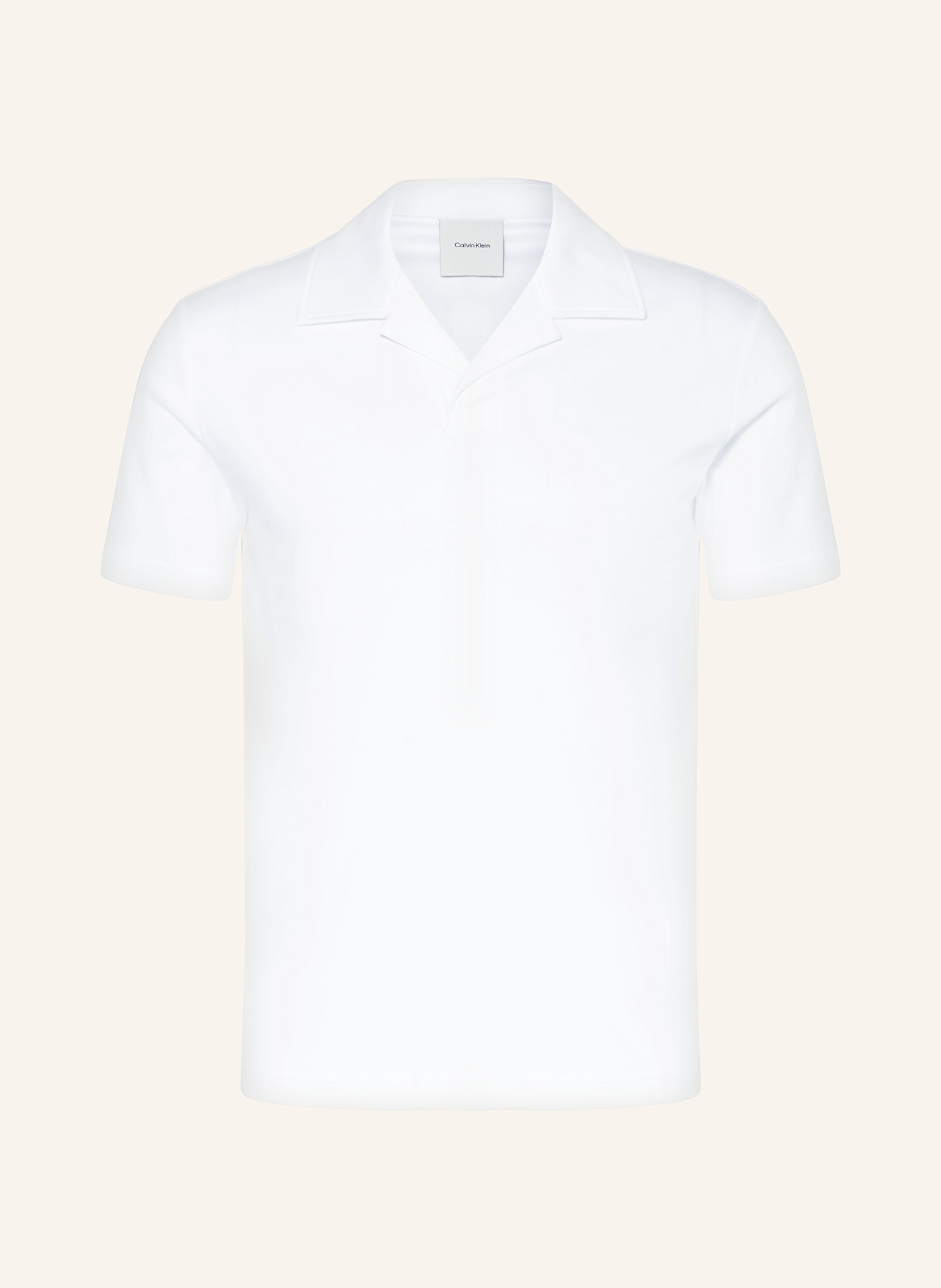 Рубашка-Поло из джерси облегающая Calvin Klein, белый
Рубашка-Поло из джерси облегающая Calvin Klein, белый