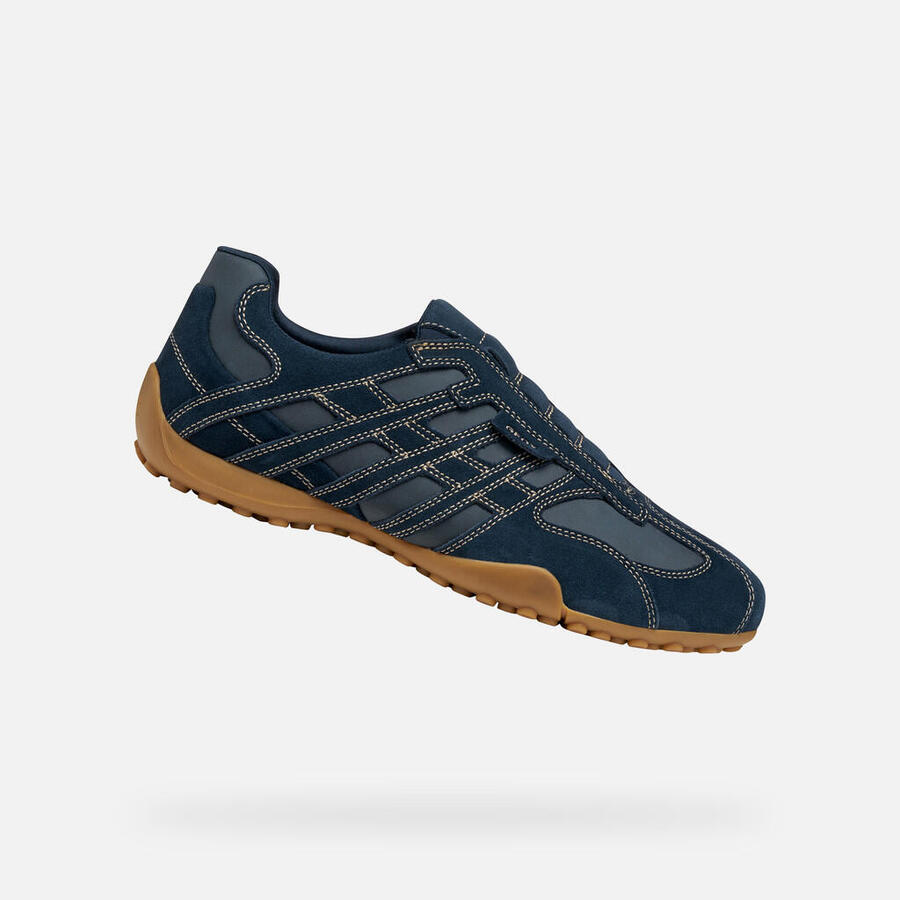 Мужские кожаные кроссовки Geox U Snake Original A, слипоны U56MNB 022EK C4002, синие
Мужские кожаные кроссовки Geox U Snake Original A, слипоны U56MNB 022EK C4002, синие