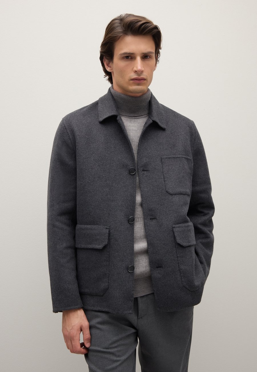 Куртка PIOMBO REGULAR FIT BUTTONS, Grey Marl/Grey
Куртка PIOMBO REGULAR FIT BUTTONS, Grey Marl/Grey