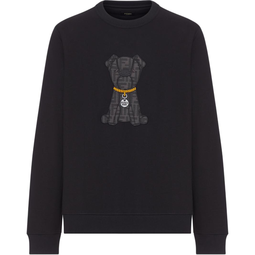 Толстовка с логотипом Fendi, черный
Толстовка с логотипом Fendi, черный