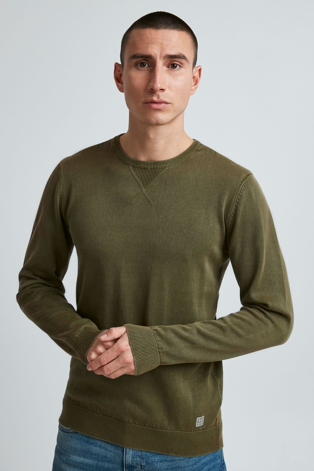 Пуловер BLEND Rundhals 20713389, зеленый
Пуловер BLEND Rundhals 20713389, зеленый