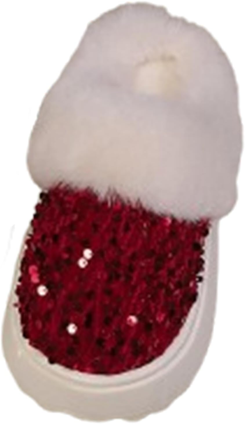 Блестящие тапочки с пайетками для женщин и мужчин, мягкие домашние шлепанцы, подходящие для дома и улицы, с пушистой флисовой подкладкой, женские домашние туфли, противоскользящие, с жесткой толстой резиновой подошвой (42/43 EU, красные) Znel
Блестящие тапочки с пайетками для женщин и мужчин, мягкие домашние шлепанцы, подходящие для дома и улицы, с пушистой флисовой подкладкой, женские домашние туфли, противоскользящие, с жесткой толстой резиновой подошвой (42/43 EU, красные) Znel