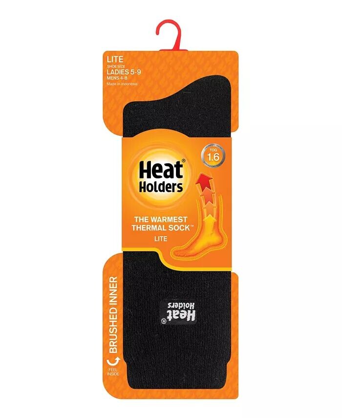 Женские однотонные термоноски Lite Lite Heat Holders, черный
Женские однотонные термоноски Lite Lite Heat Holders, черный