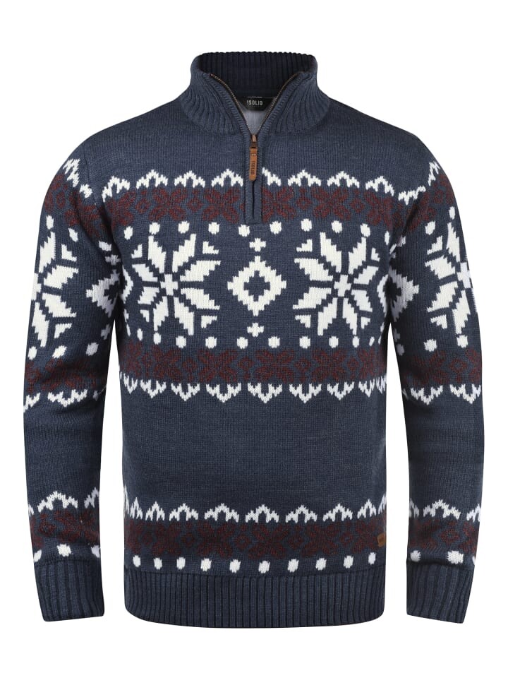 Пуловер !SOLID, синий
Пуловер !SOLID, синий