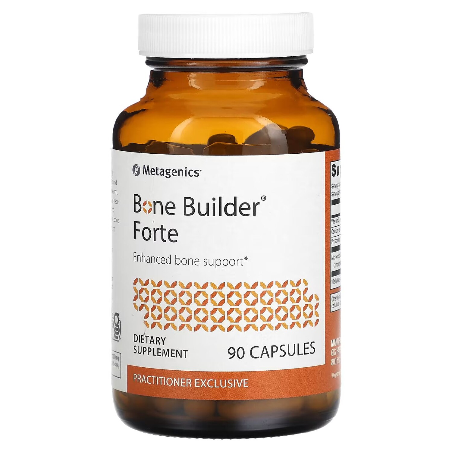 Bone Builder Forte, 90 капсул Metagenics
Bone Builder Forte, 90 капсул Metagenics