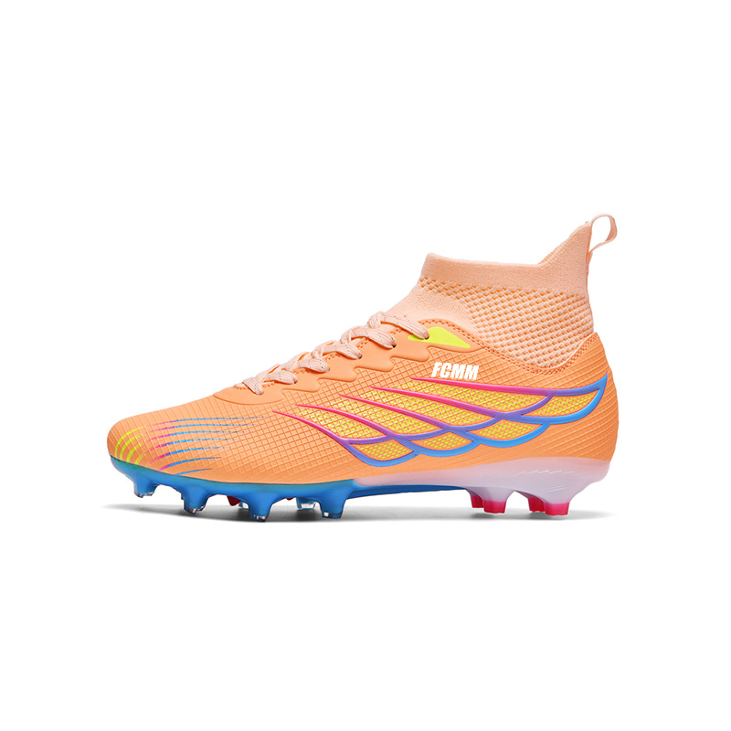 Футбольные бутсы с высоким верхом для детей FCMM, оранжевый
Футбольные бутсы с высоким верхом для детей FCMM, оранжевый